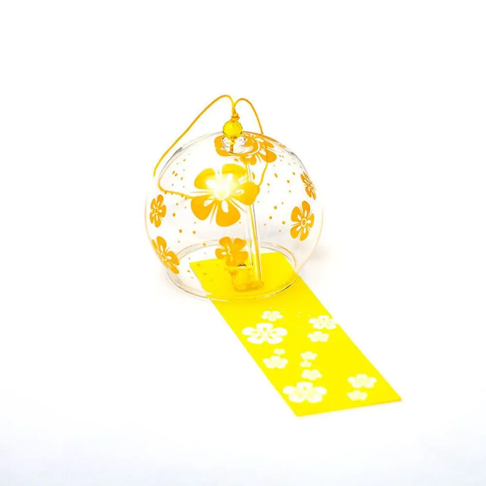 1Pcs Creative Wind Bell Japan Wind Chimes Handmade Glass Furin Spa Japanese Room Decor Garden Pendant Kitchen Office Home Decor