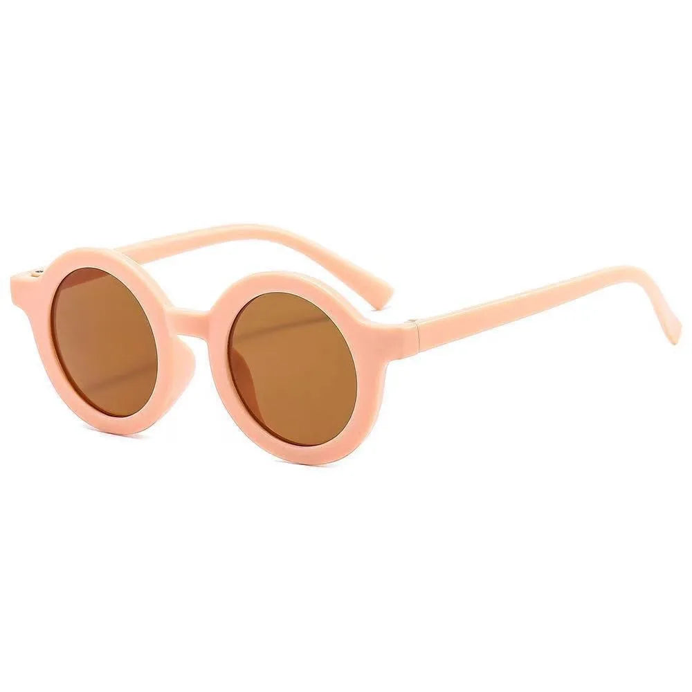 Children's sunglasses for boys and girls Children's sunglasses for babies Round frame sunglasses