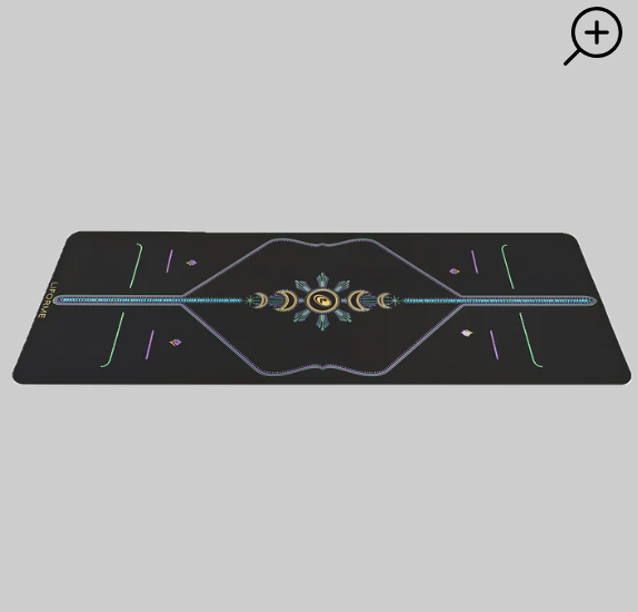 Liforme Cosmic Moon Travel Yoga Mat Truly Luminous With Travel Carrier