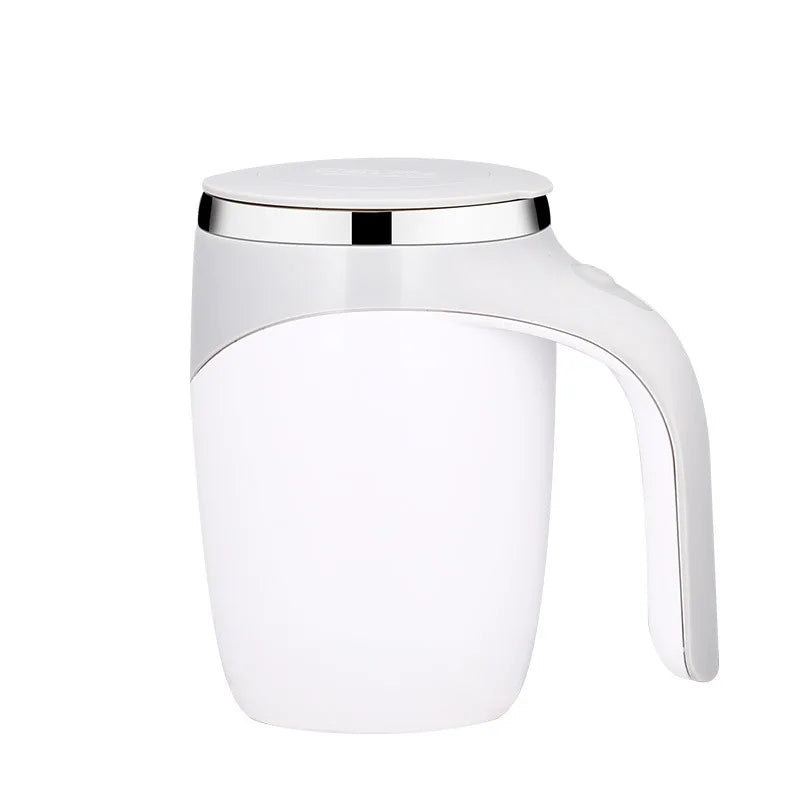 Automatic Self Stirring Mug Coffee Milk Fruits Mixing Cup Electric Stainless Steel Lazy Rotating Mug Magnetic Stirring Cup