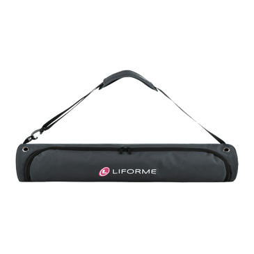 Liforme Black & Gold Travel Yoga Mat With Travel Carrier