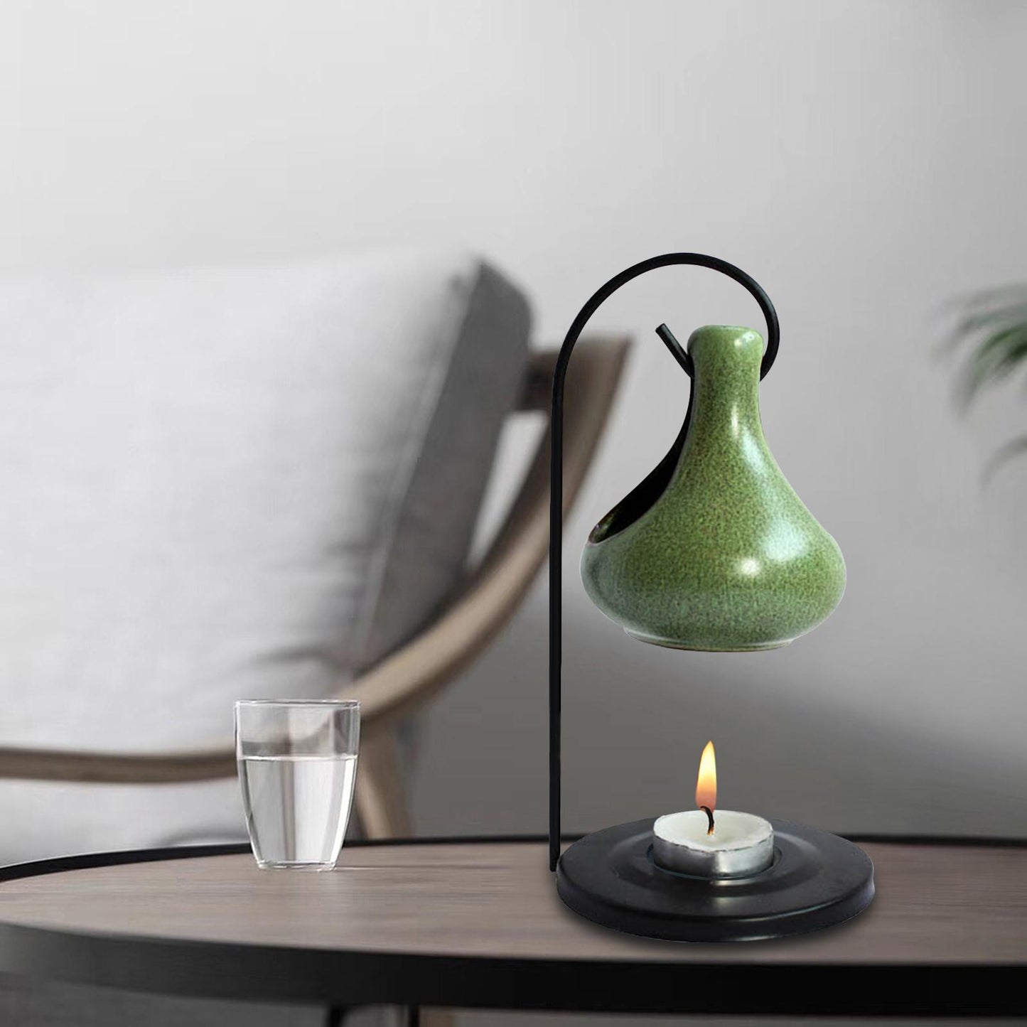 Essential Oil Hanging Candleholder Ceramic