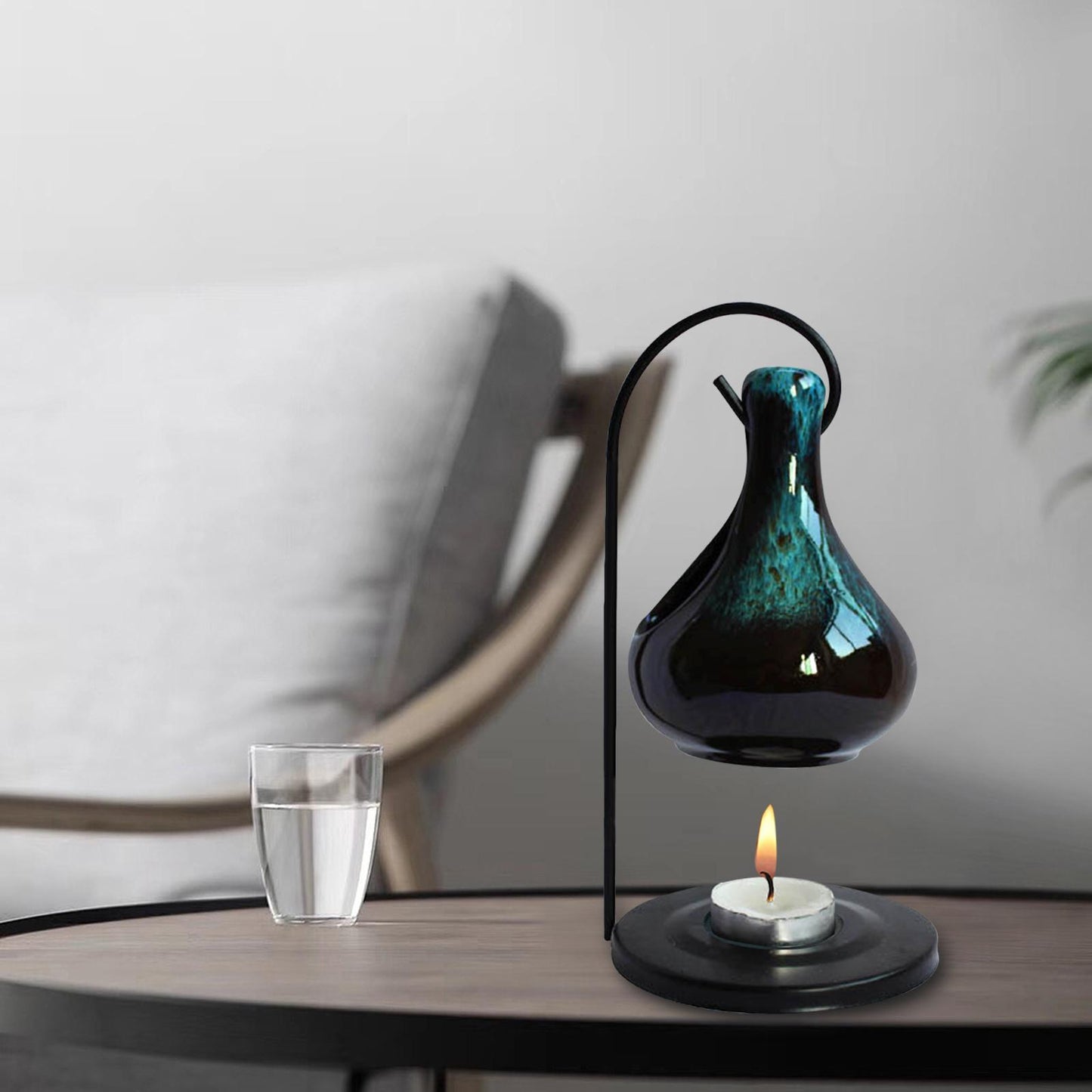 Essential Oil Hanging Candleholder Ceramic