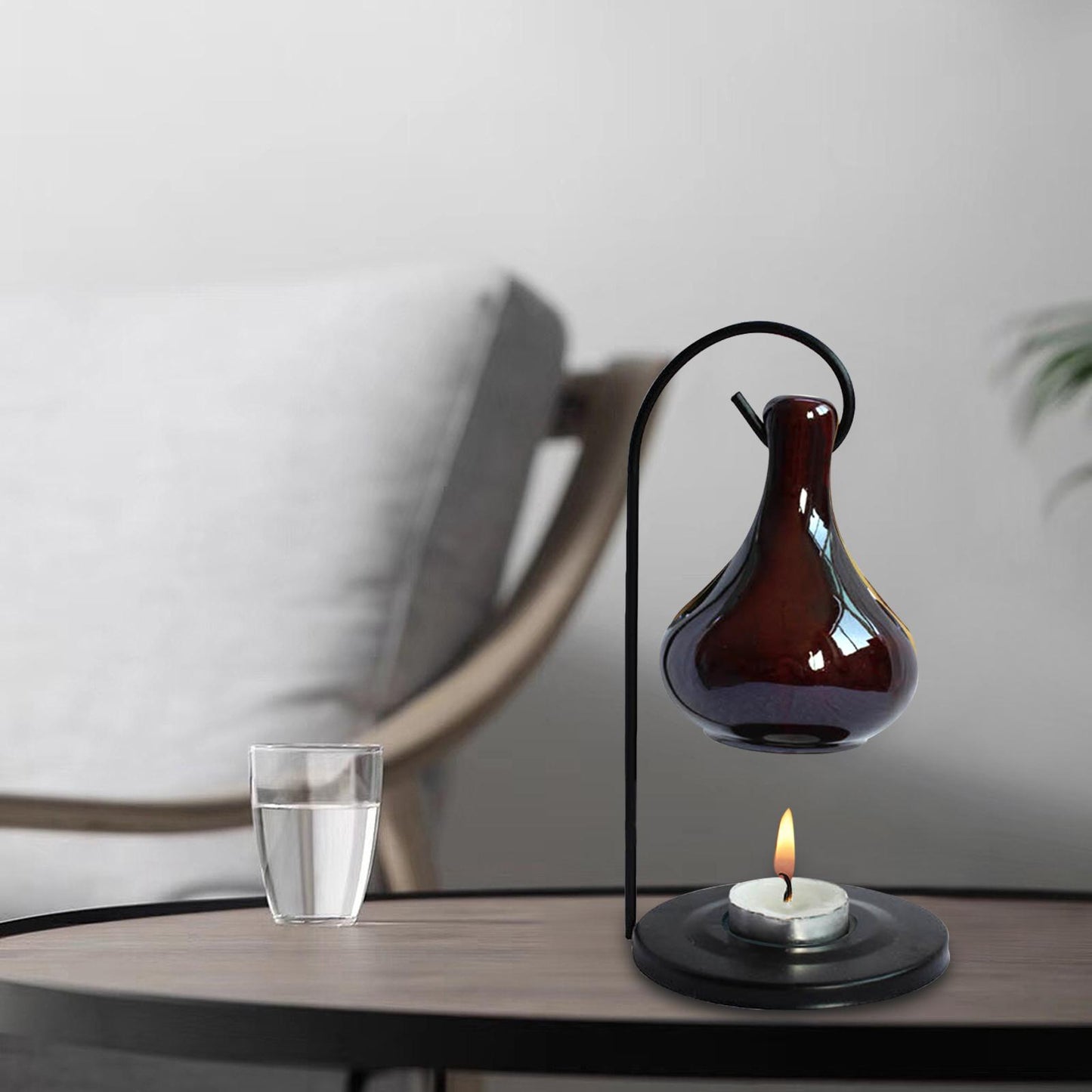 Essential Oil Hanging Candleholder Ceramic