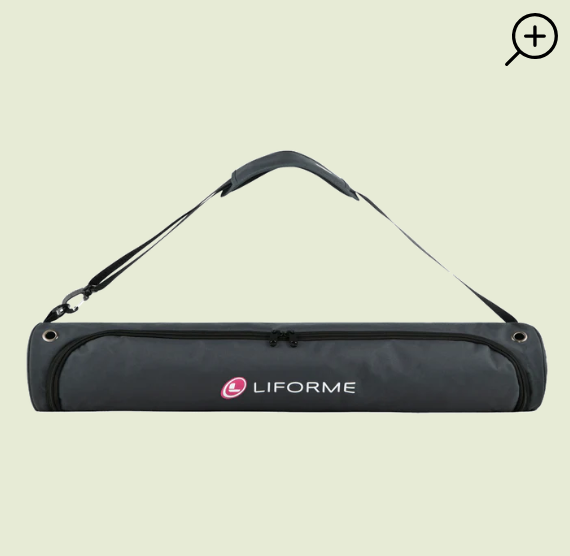 Liforme Mindful Garden Travel Yoga Mat Truly In Bloom with Travel Carrier